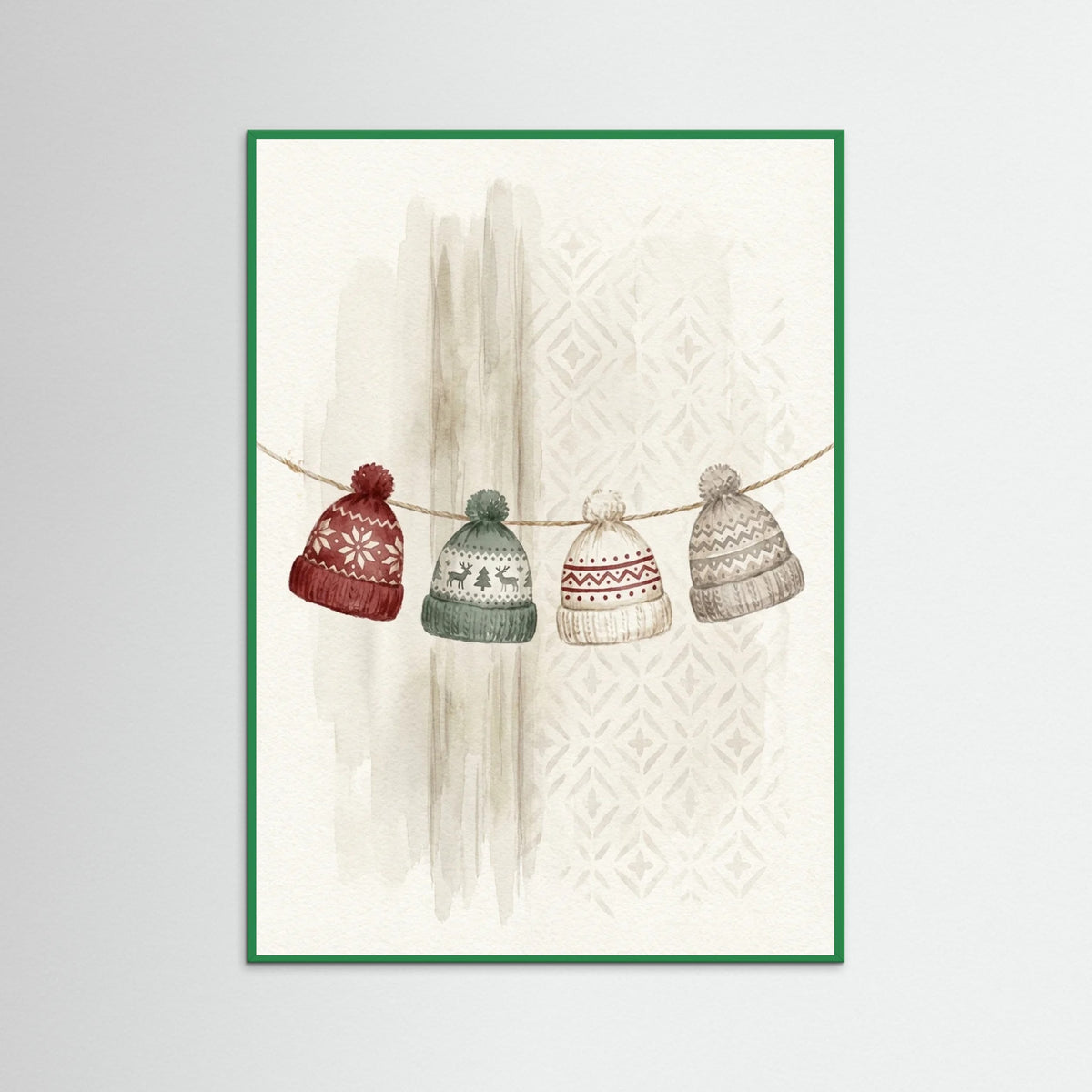 Green Wood Cozy Hearthside Charm