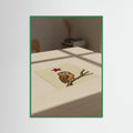 Green Wood Crescent Tiger