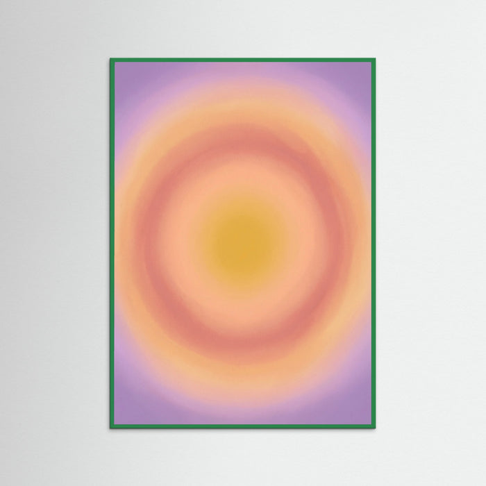 Green Wood Crimson Bloom Pink