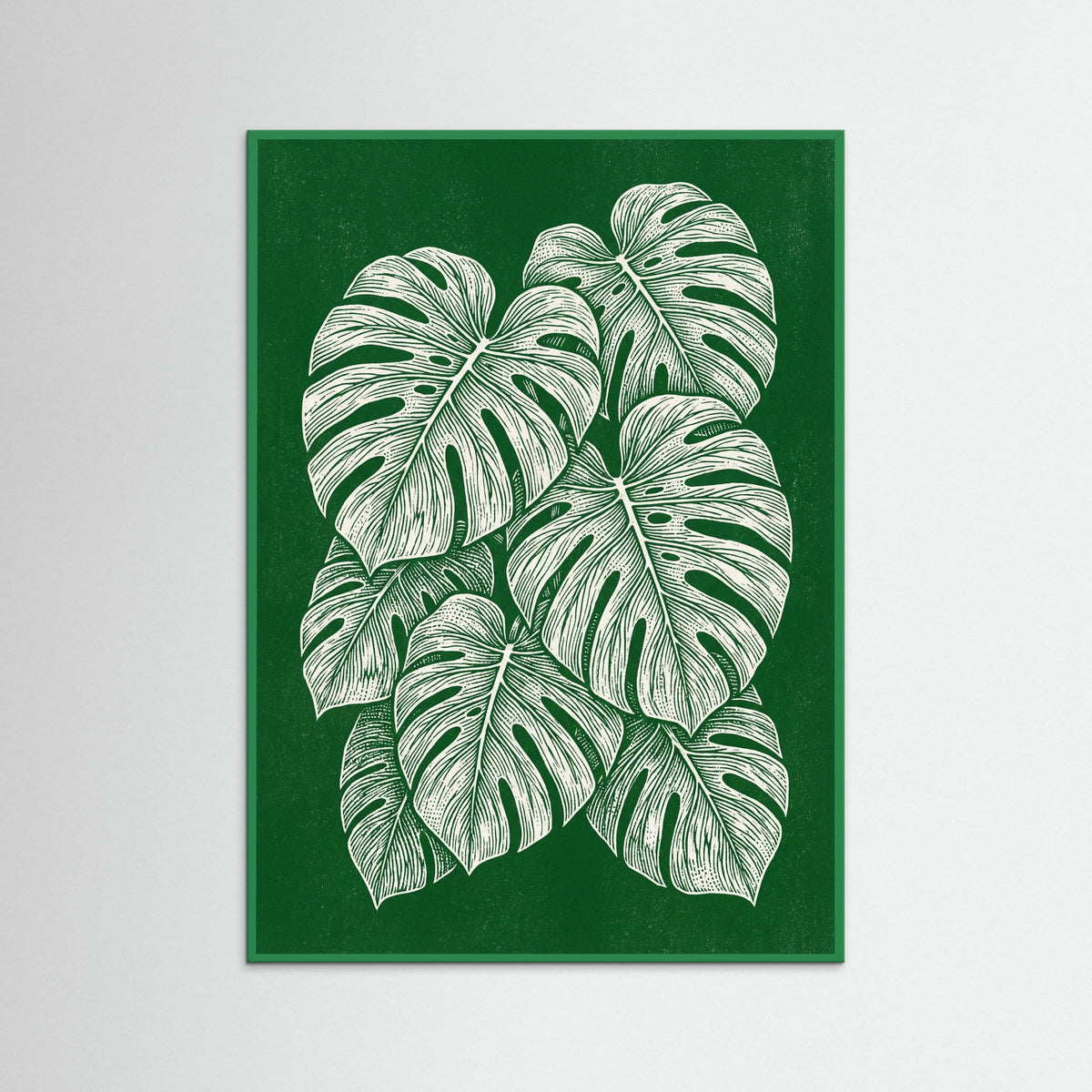 Green Wood Crimson Bloom