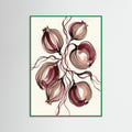 Green Wood Crimson Bloom