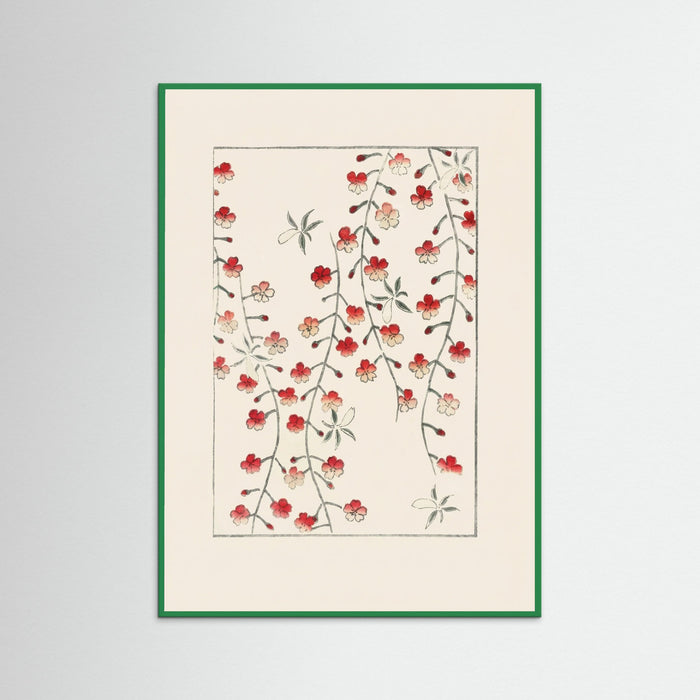 Green Wood Crimson Botanical Cascade