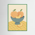 Green Wood Crimson Floral Display