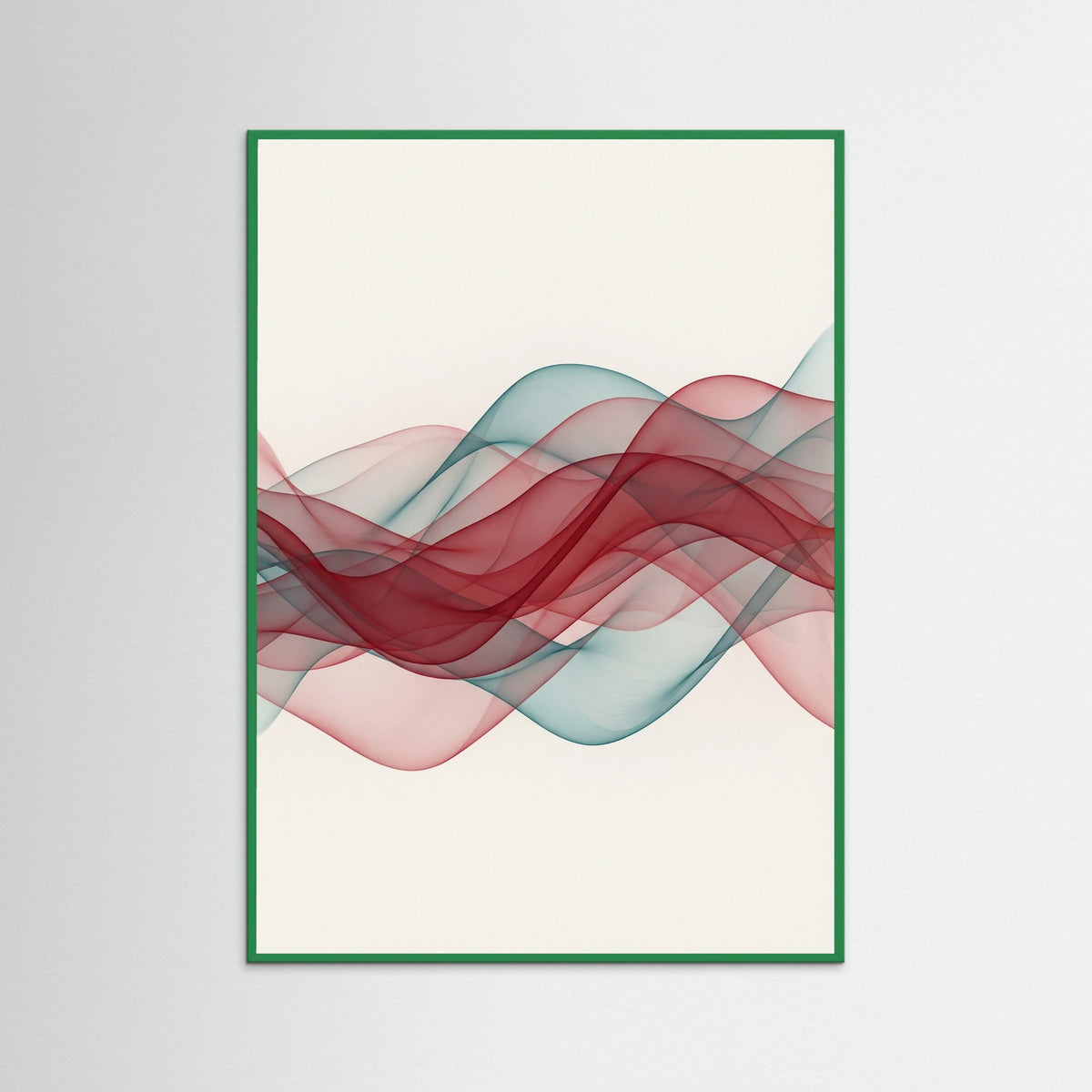 Green Wood Crimson Flow