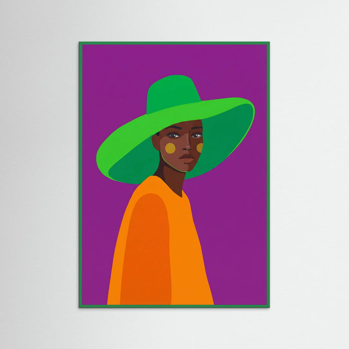 Green Wood Crimson Gaze