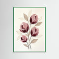 Green Wood Crimson Petals