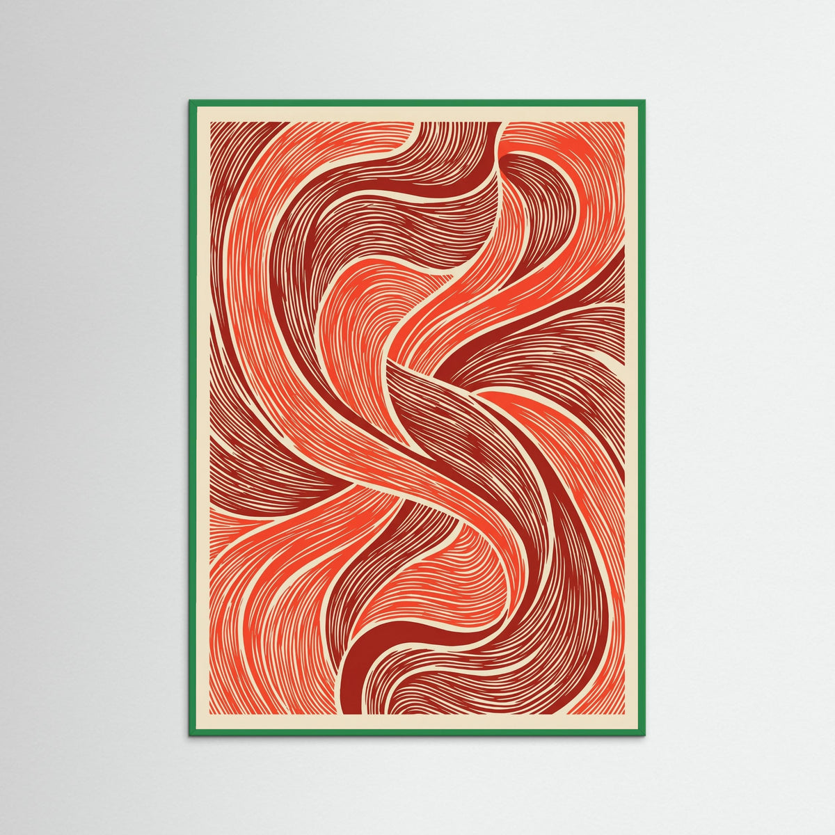 Green Wood Crimson Shards