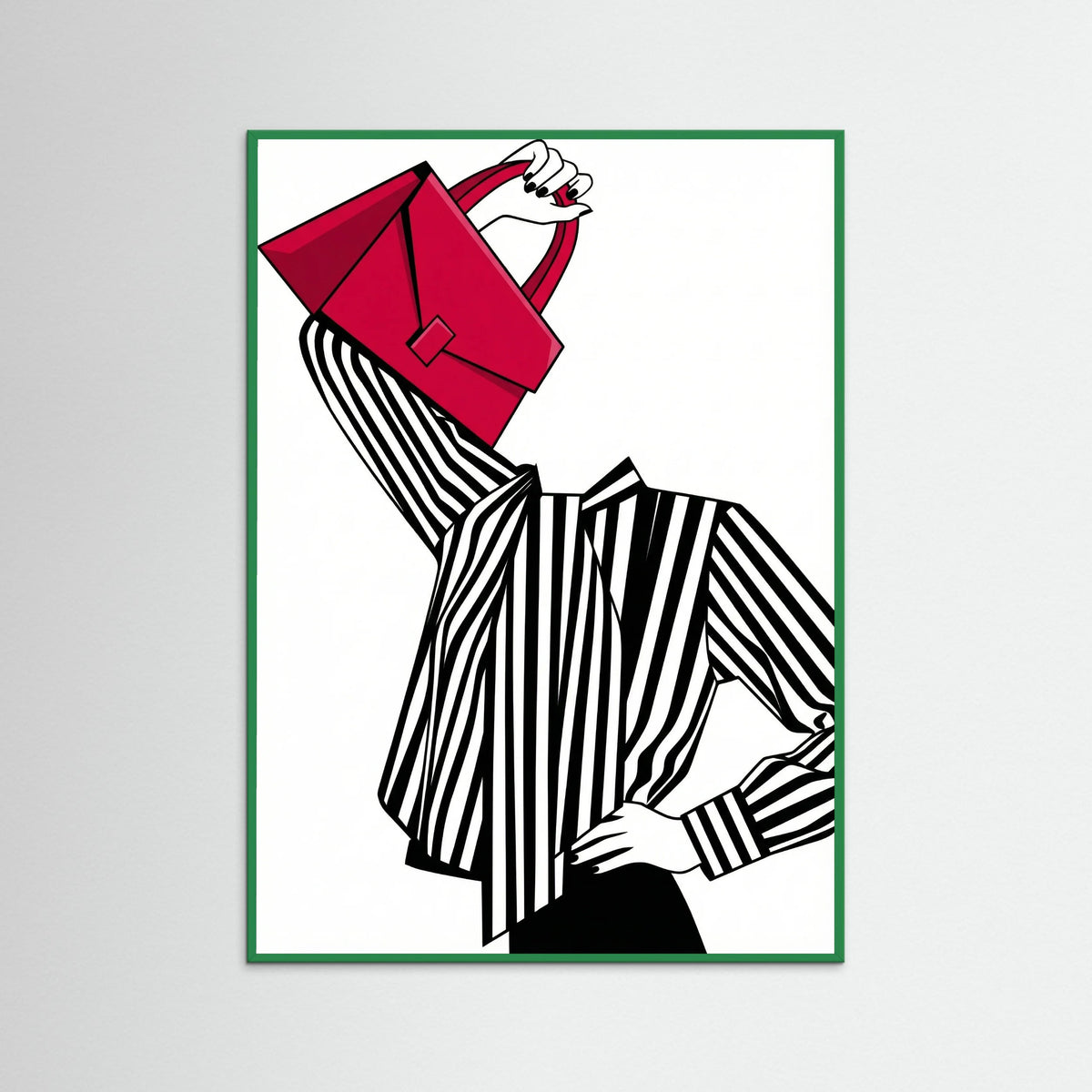 Green Wood Crimson Strides