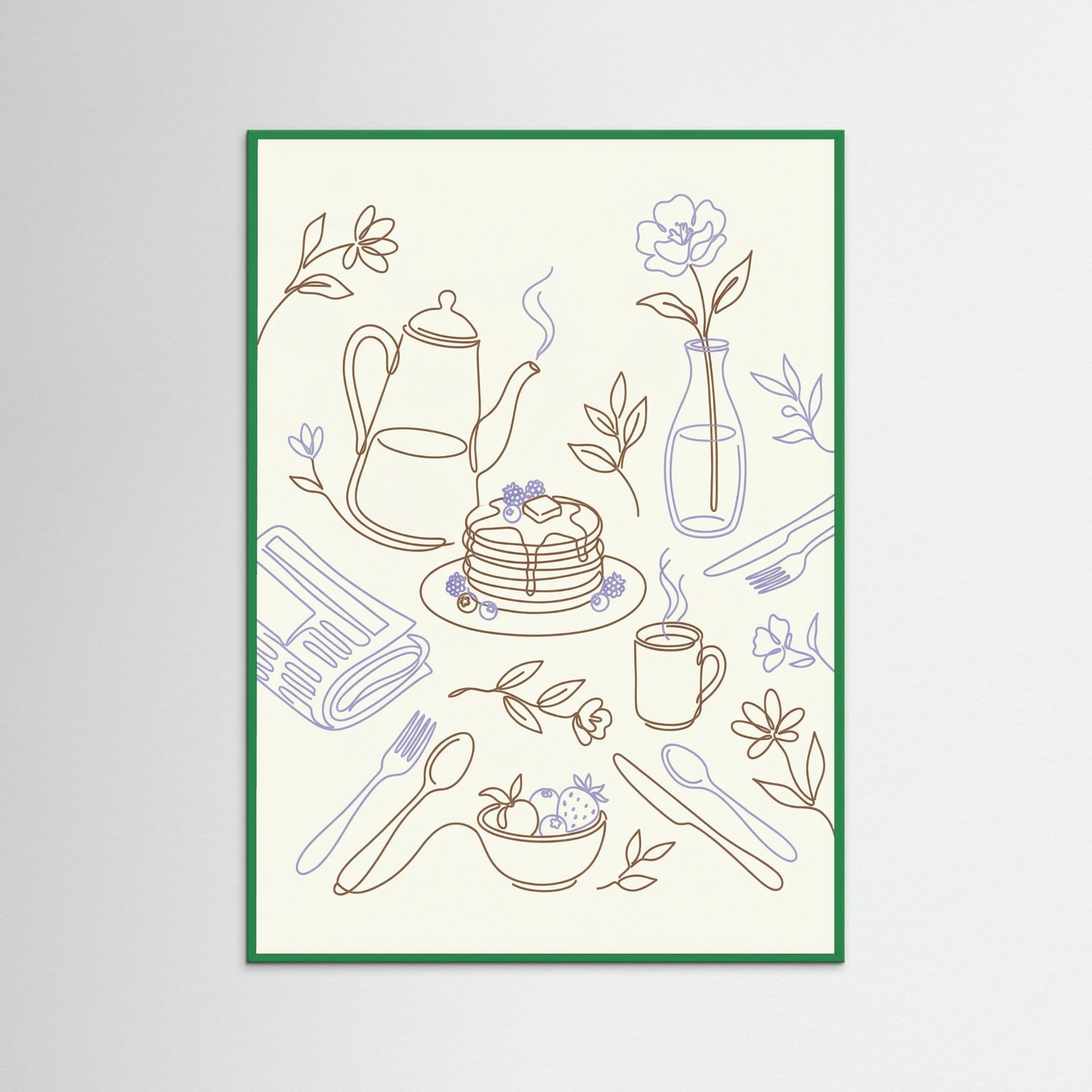 Green Wood Culinary Doodles
