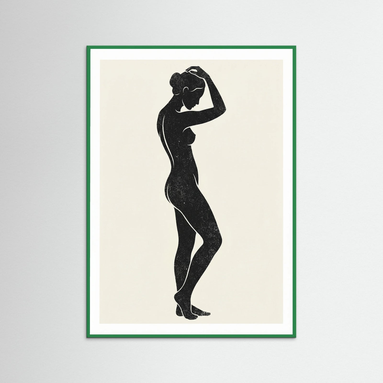 Green Wood Curled Embrace