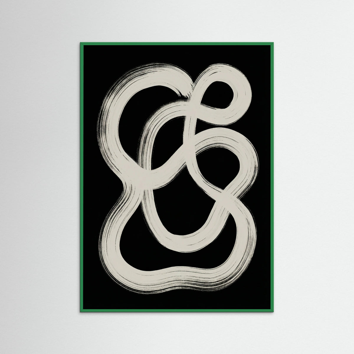 Green Wood Curved Rhythm