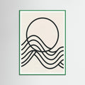 Green Wood Curved Rhythms