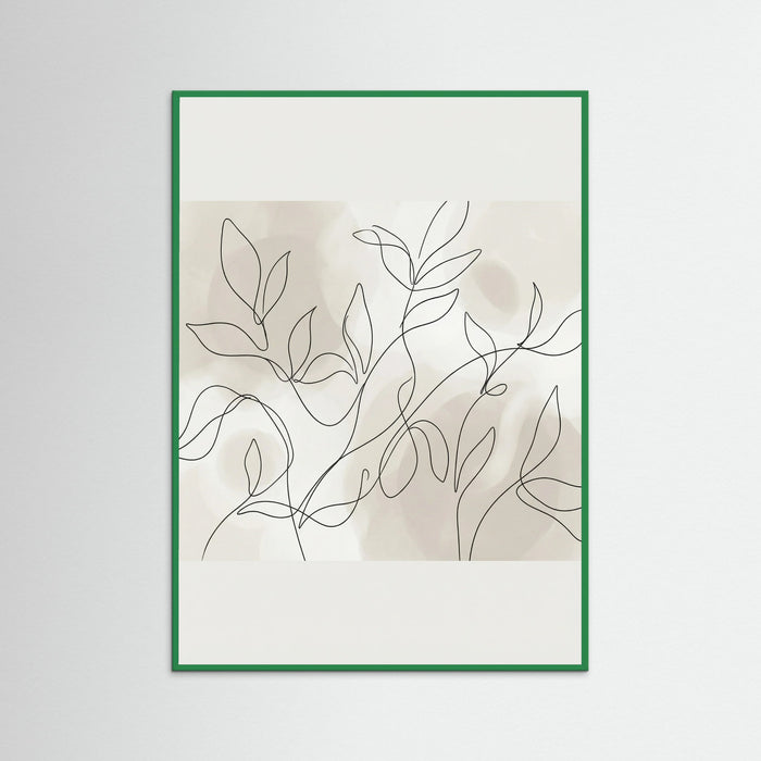 Green Wood Curved Serenity