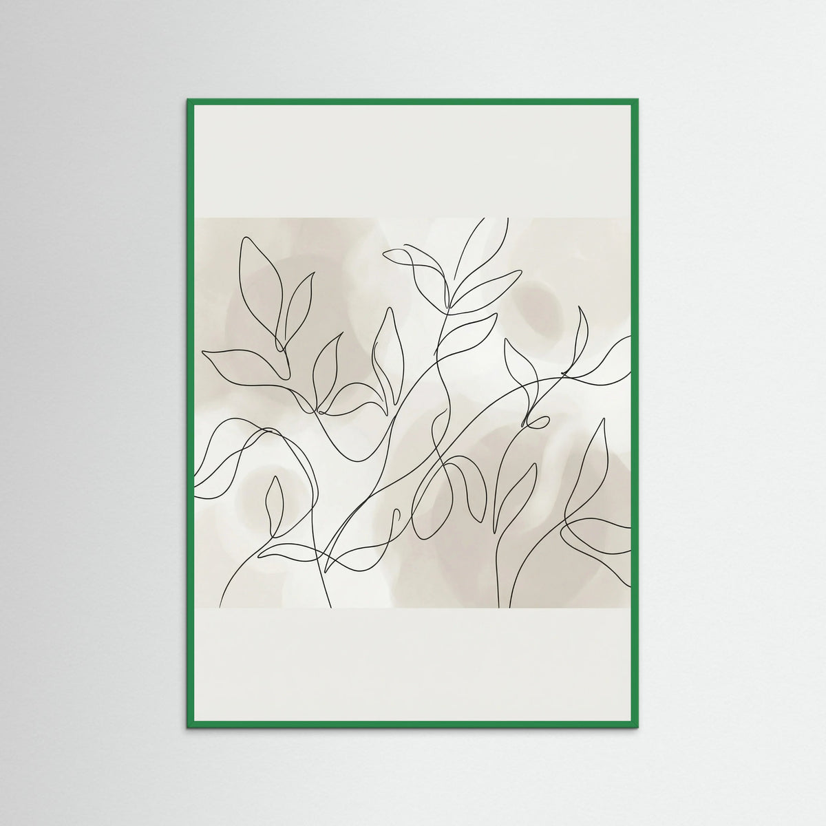 Green Wood Curved Serenity