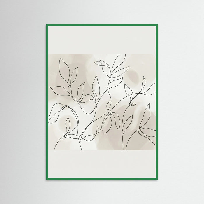 Green Wood Curved Serenity