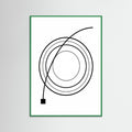 Green Wood Curved Trajectory