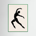 Green Wood Cut out Figure