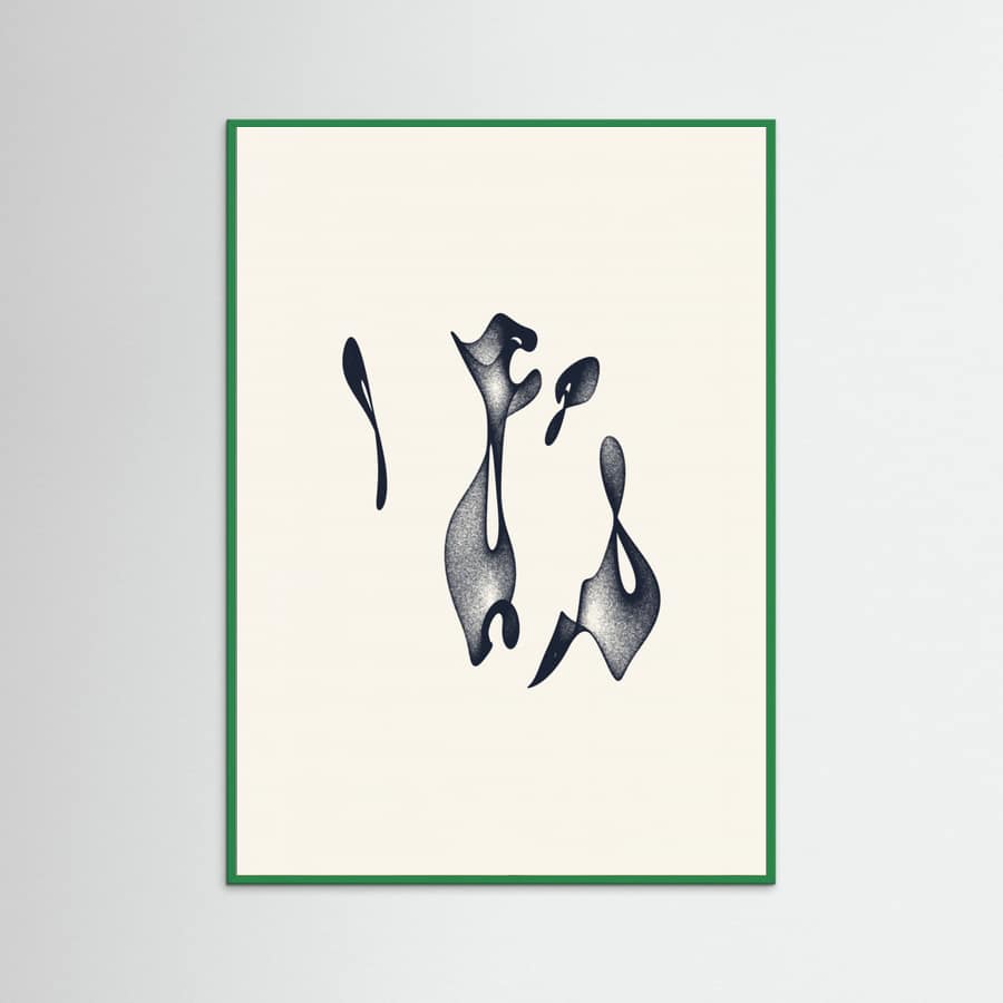 Dancing Torus Poster – plakat og kunsttryk