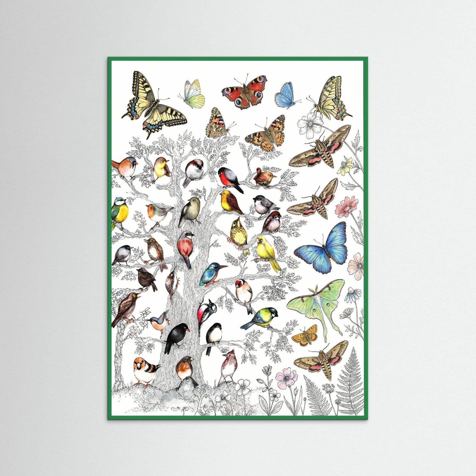 Green Wood Danish Bird Almanac