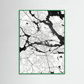 Green Wood Danish Cityscape