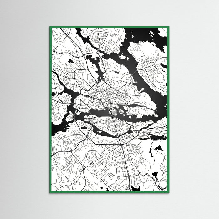 Green Wood Danish Cityscape