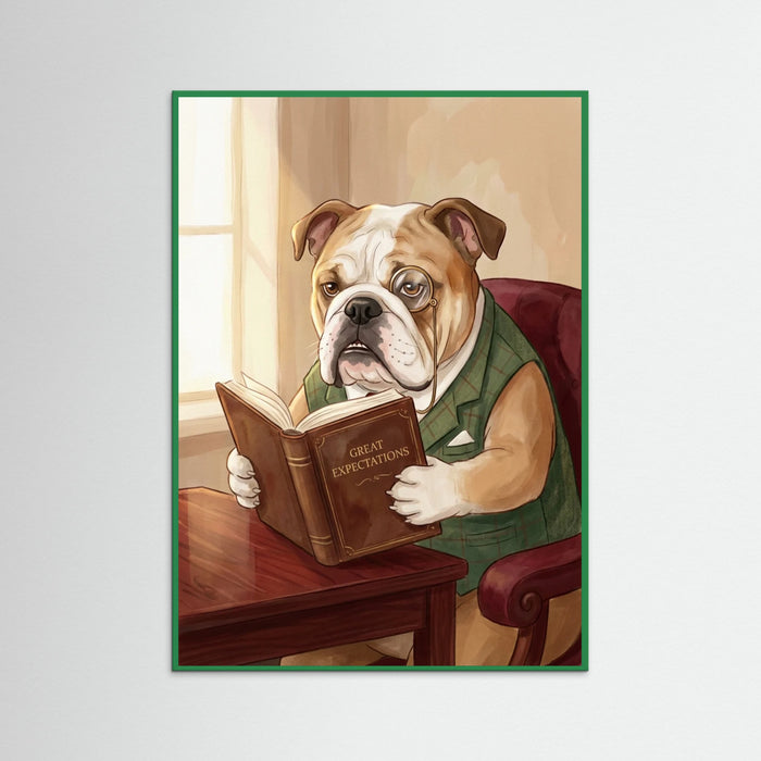 Green Wood Dapper Reflection