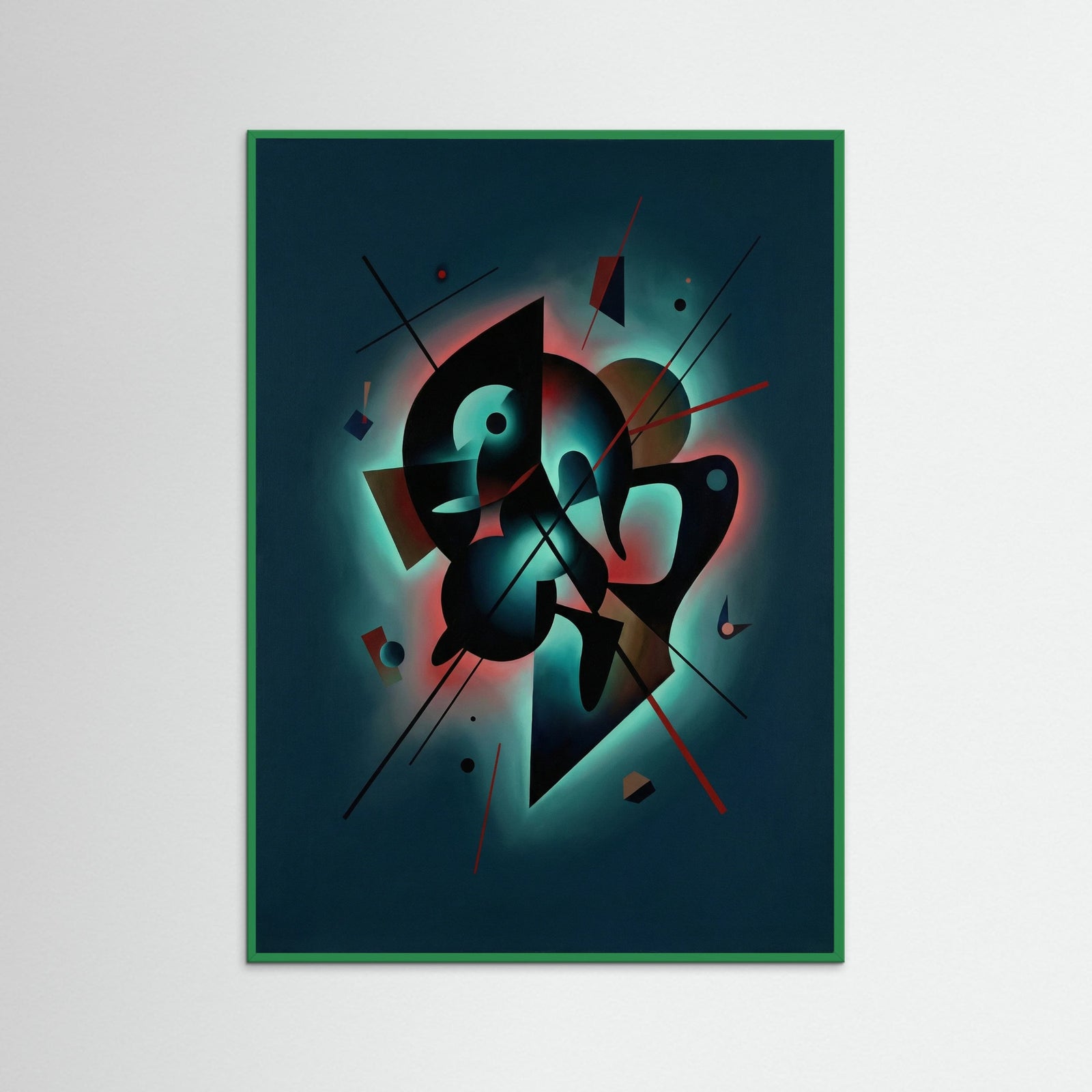Green Wood Dark Geometric Flow