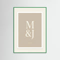 Green Wood Date Elegance