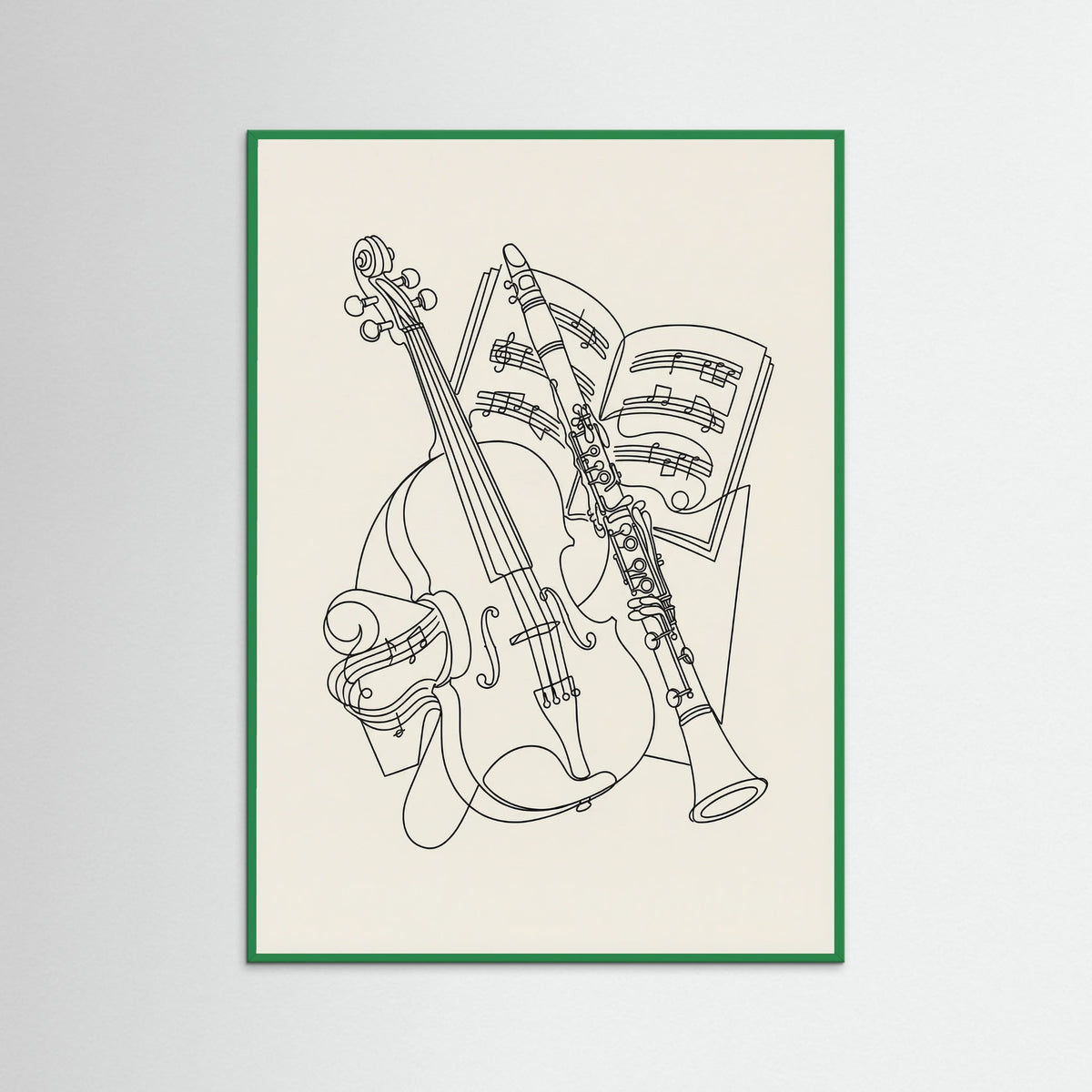 Green Wood Deconstructed Gaze