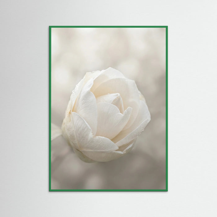 Green Wood Delicate Floral Bloom