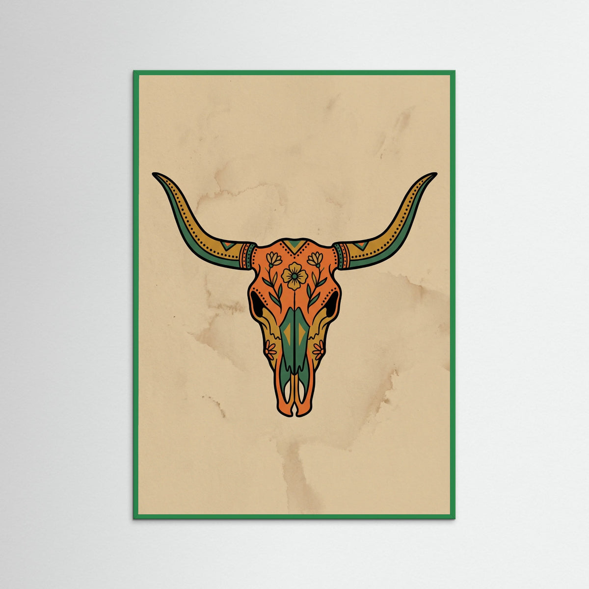 Green Wood Desert Boot