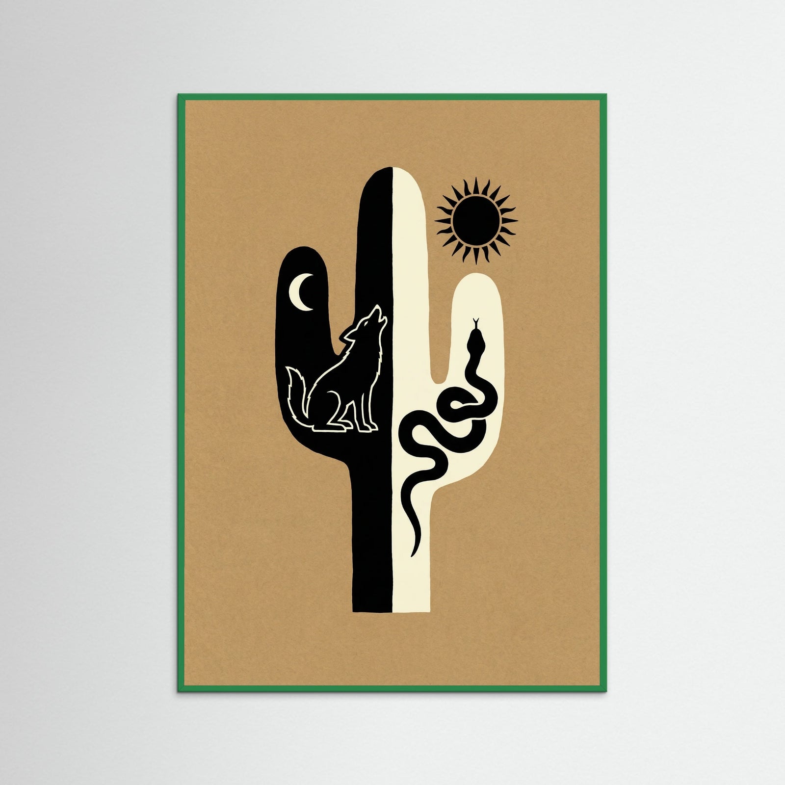 Green Wood Desert Duality