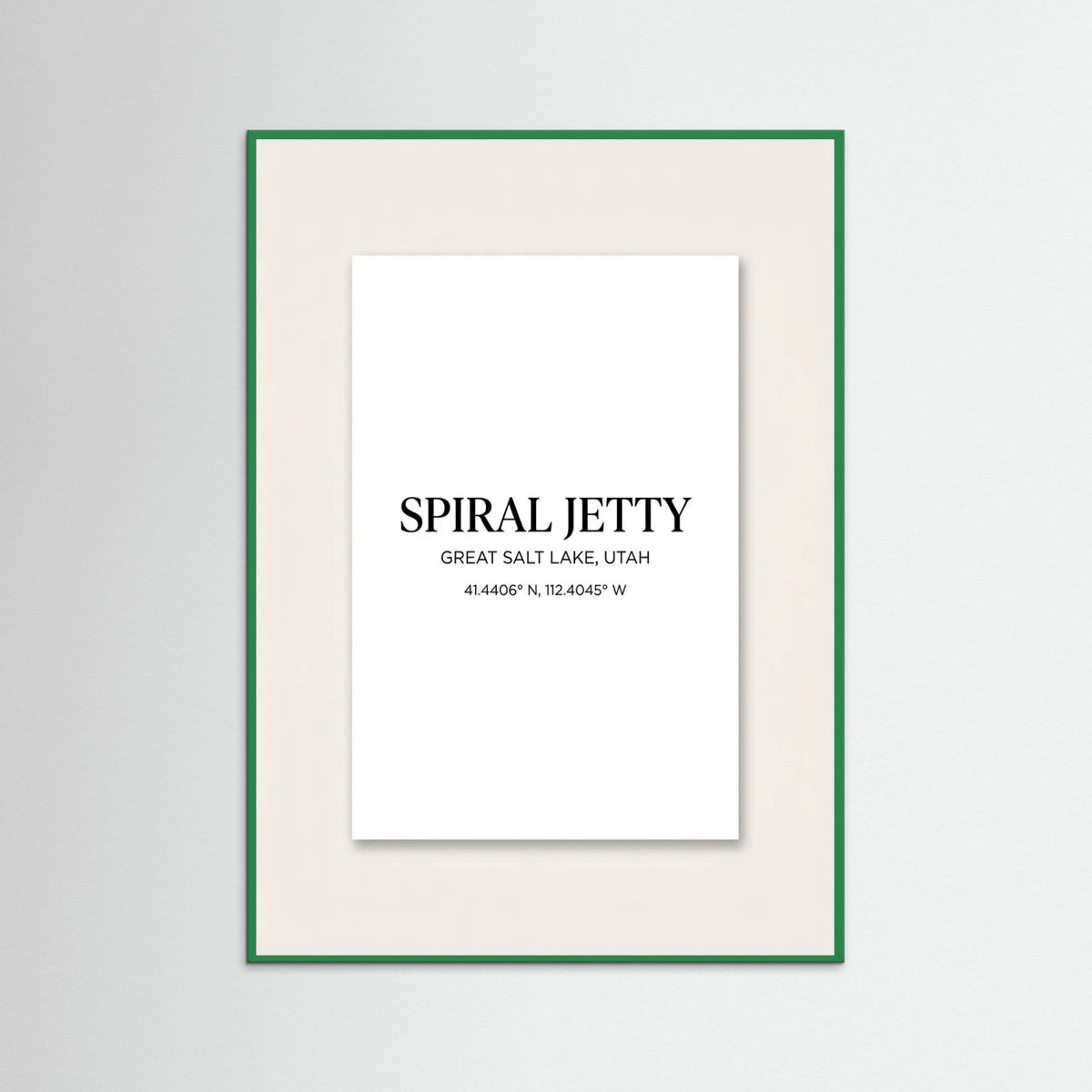 Green Wood Desert Icon