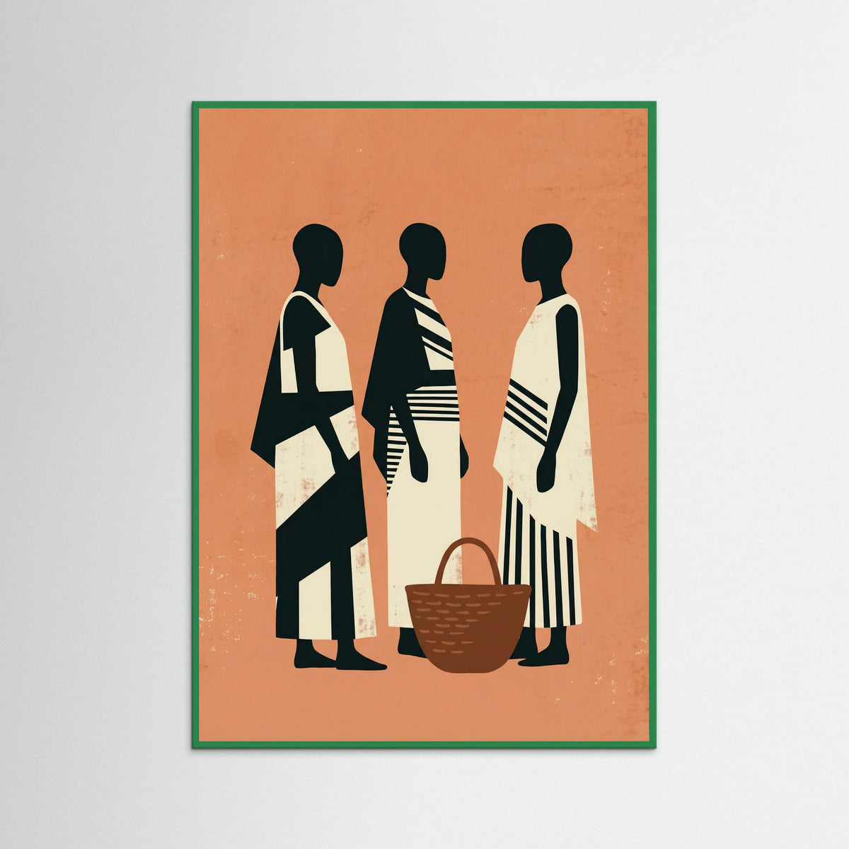 Green Wood Desert Woman