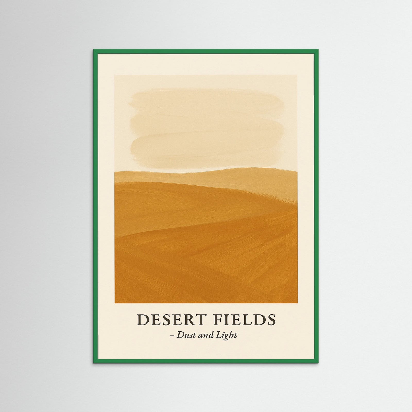 Green Wood Desert fields