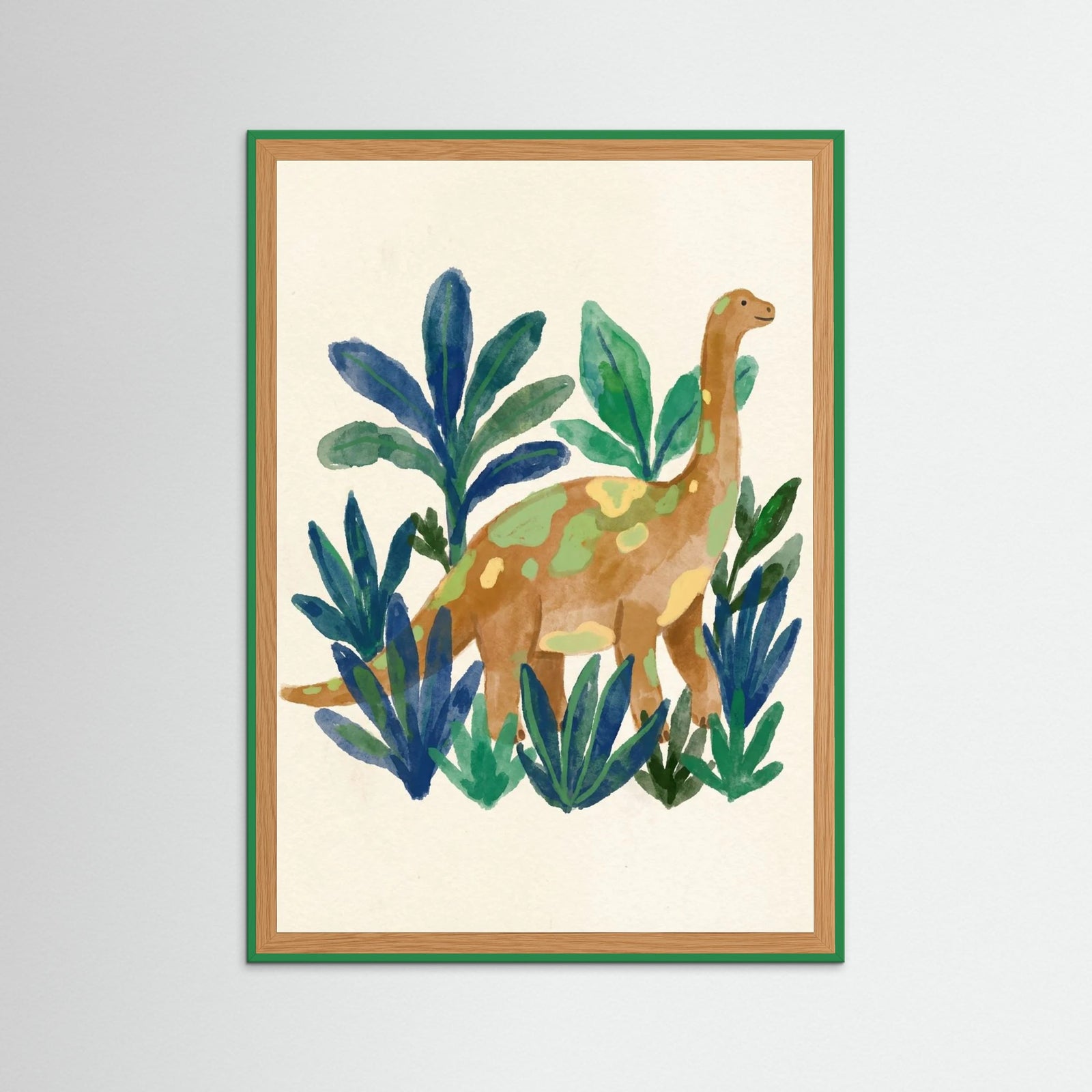 Green Wood Dino Garden