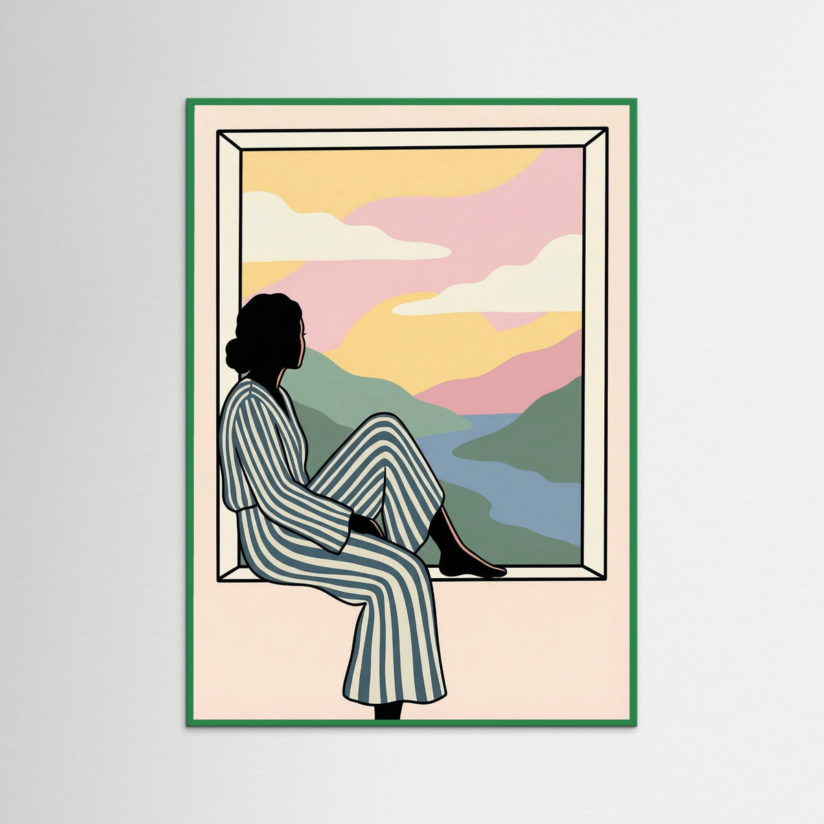 Green Wood Dreamy Repose