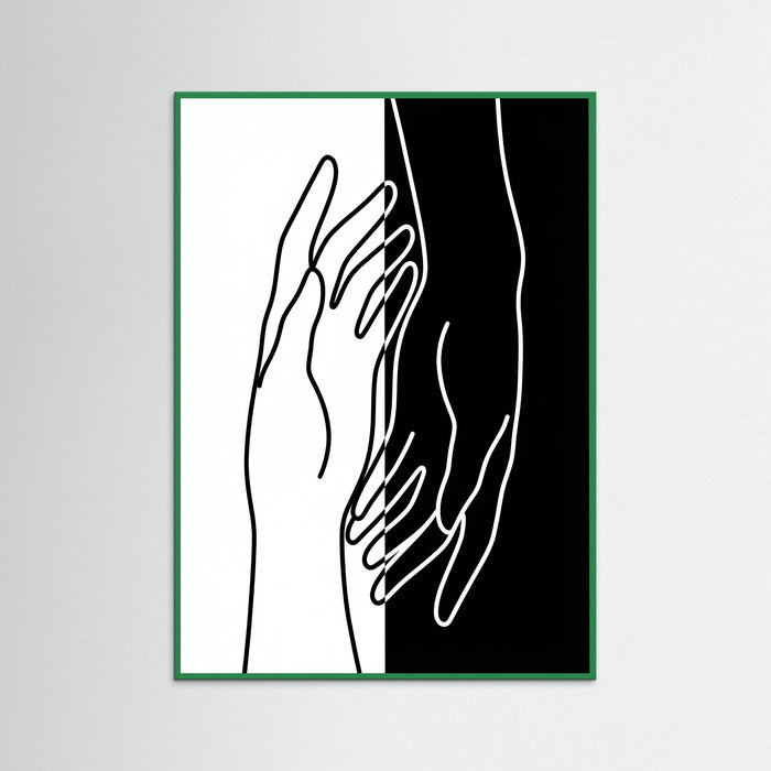 Green Wood Dualistic Portrait