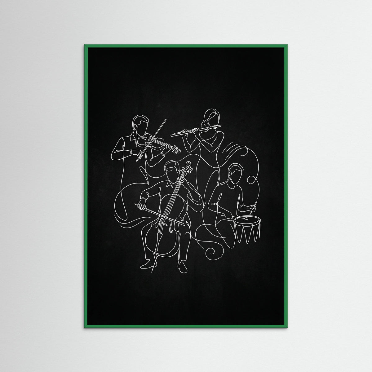 Green Wood Dynamic Human Forms