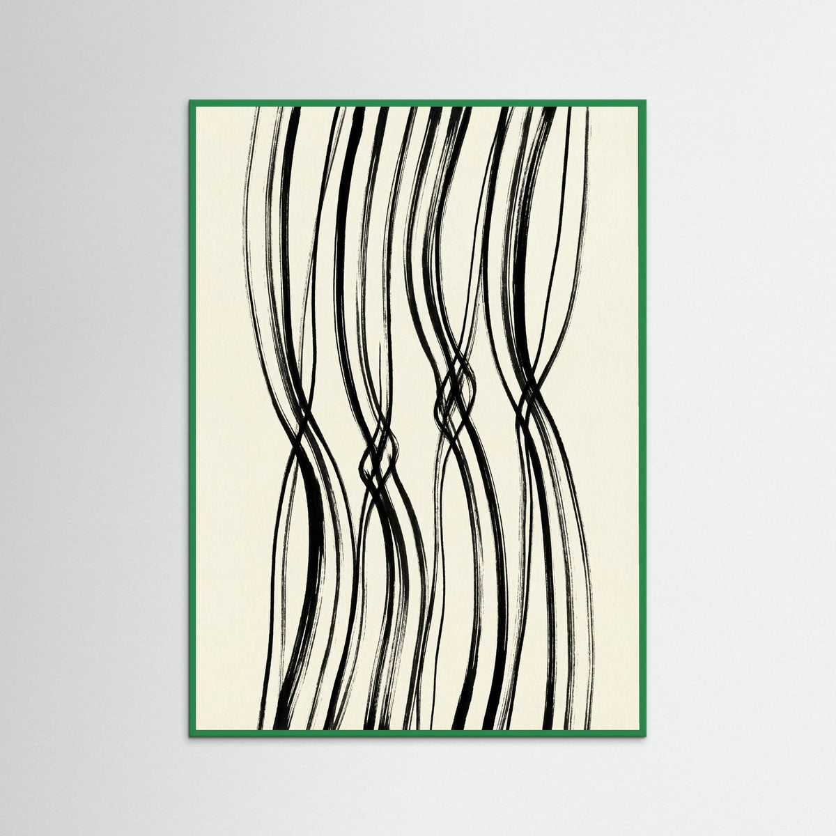 Green Wood Dynamic Ink Loops