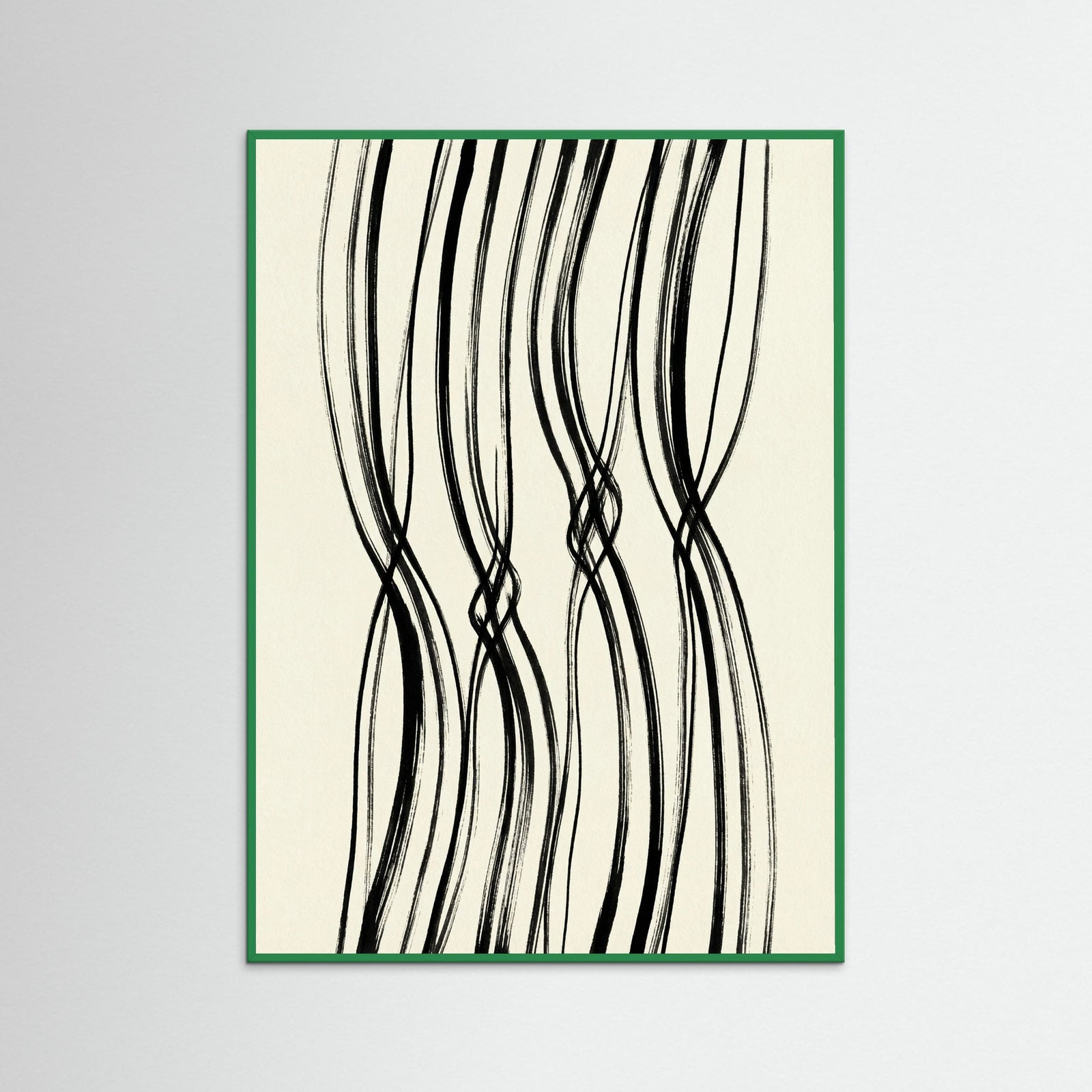 Green Wood Dynamic Ink Loops
