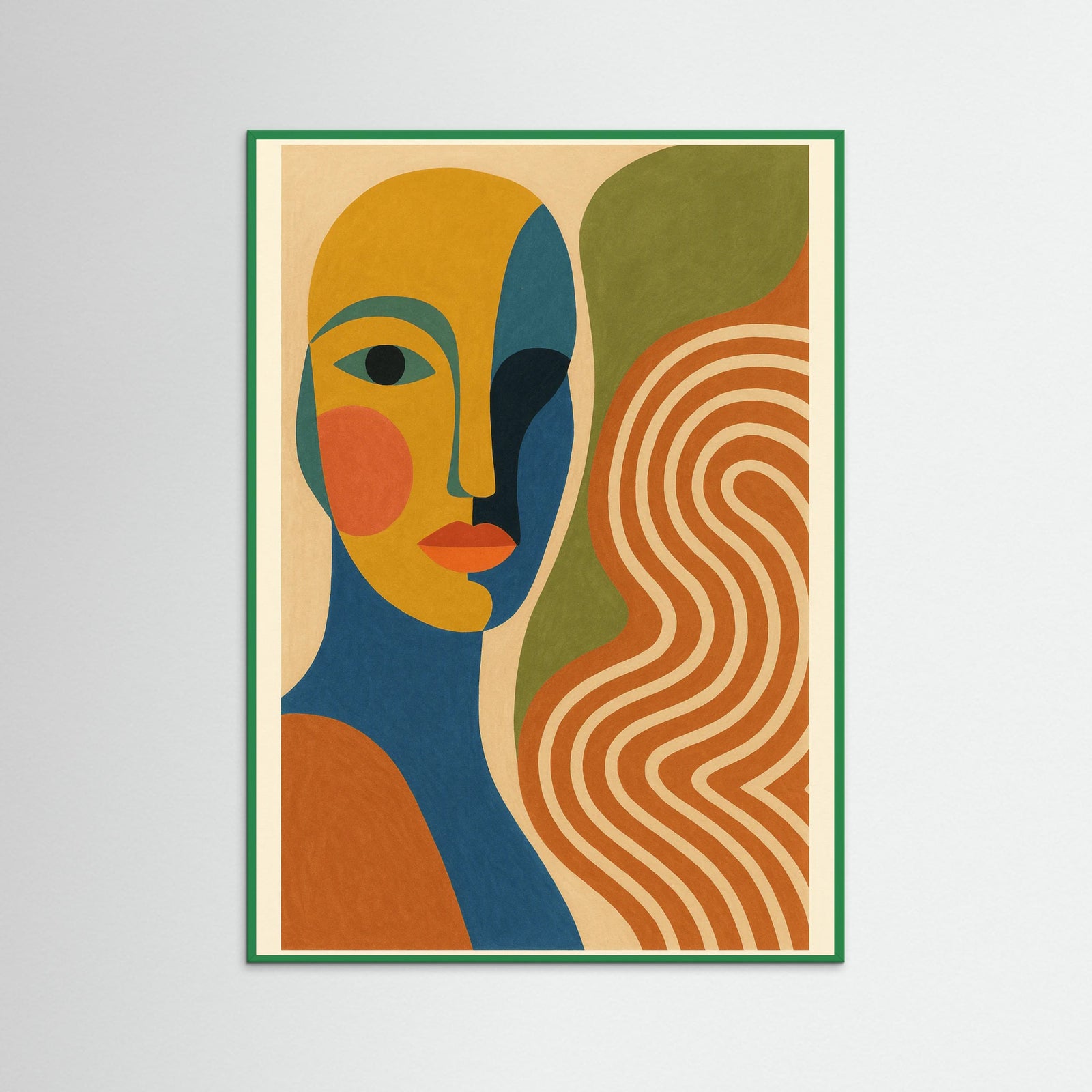 Green Wood Earthly Waves