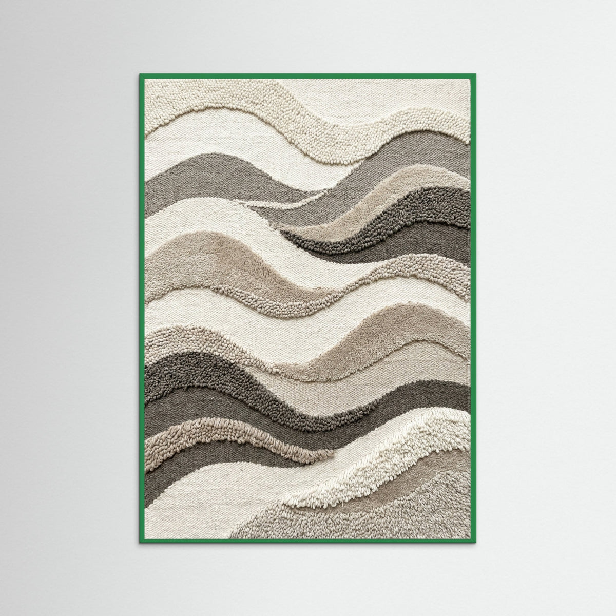 Green Wood Earthy Contours