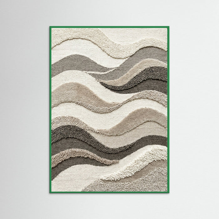 Green Wood Earthy Contours