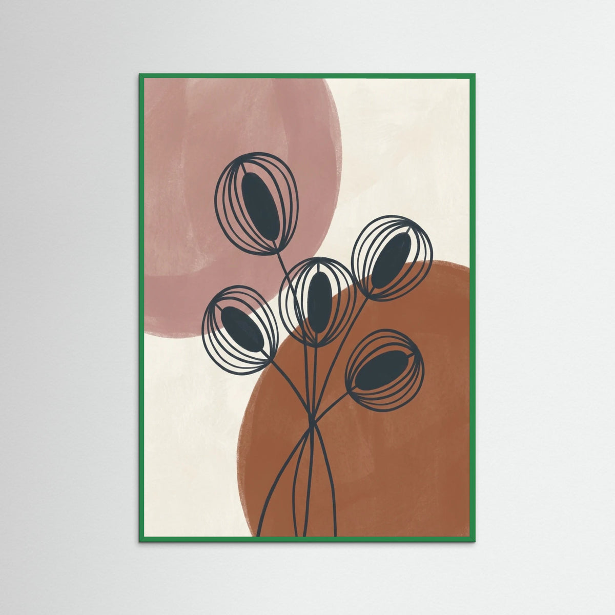 Green Wood Earthy Embrace