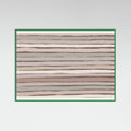 Green Wood Earthy Stripes Poster