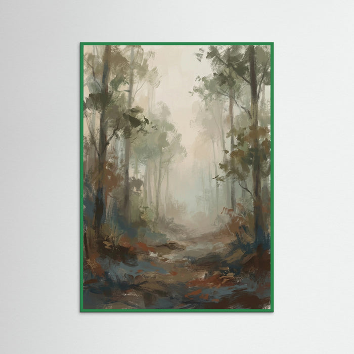 Green Wood Earthy Vista