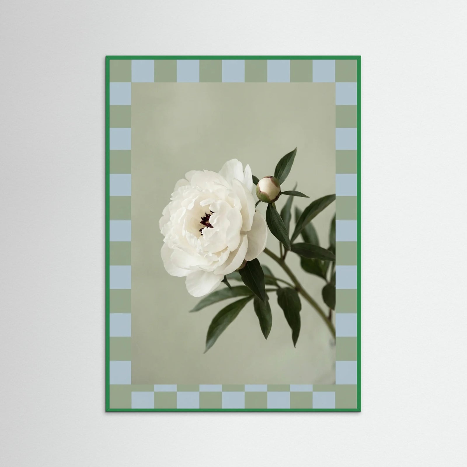 Green Wood Elegant Blooms