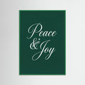 Green Wood Elegant Christmas Script