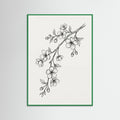 Green Wood Elegant Florals